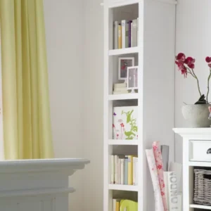 Classic White Bookshelf By Homeroots | Bookcases | Modishstore