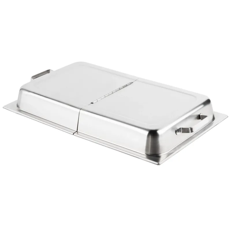 Vollrath Full Size Food Pan Hinged Dome Cover, Stainless Steel