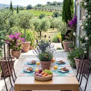 Set of 4 Placemats Baskets Premium quality Linen